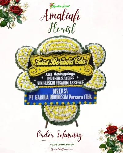 Papan Bunga Duka di Pangkaljaya